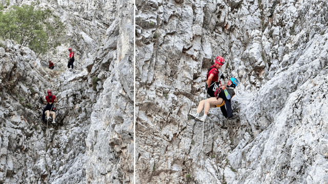 Fethiye’de kayalık alana iniş yapan paraşütçü ile yolcusu kurtarıldı fethiyede kayalik alana inis yapan parasutcu ile yolcusu kurtarildi P6TaZ6fh