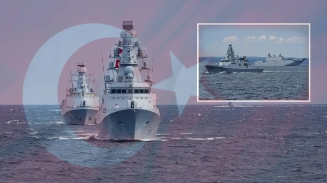 tcg anadolu ve savaronadan gorkemli gecis 8 gemi ve 1 denizaltiyla karadenize acildi hGJdMSjc