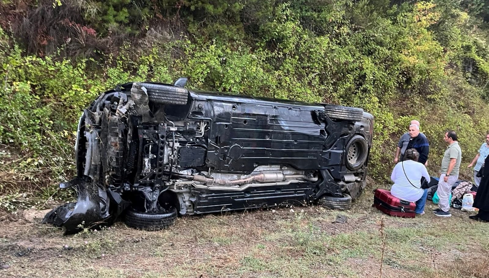 kastamonuda hafif ticari arac takla atti 3 yarali V1Kxlknc