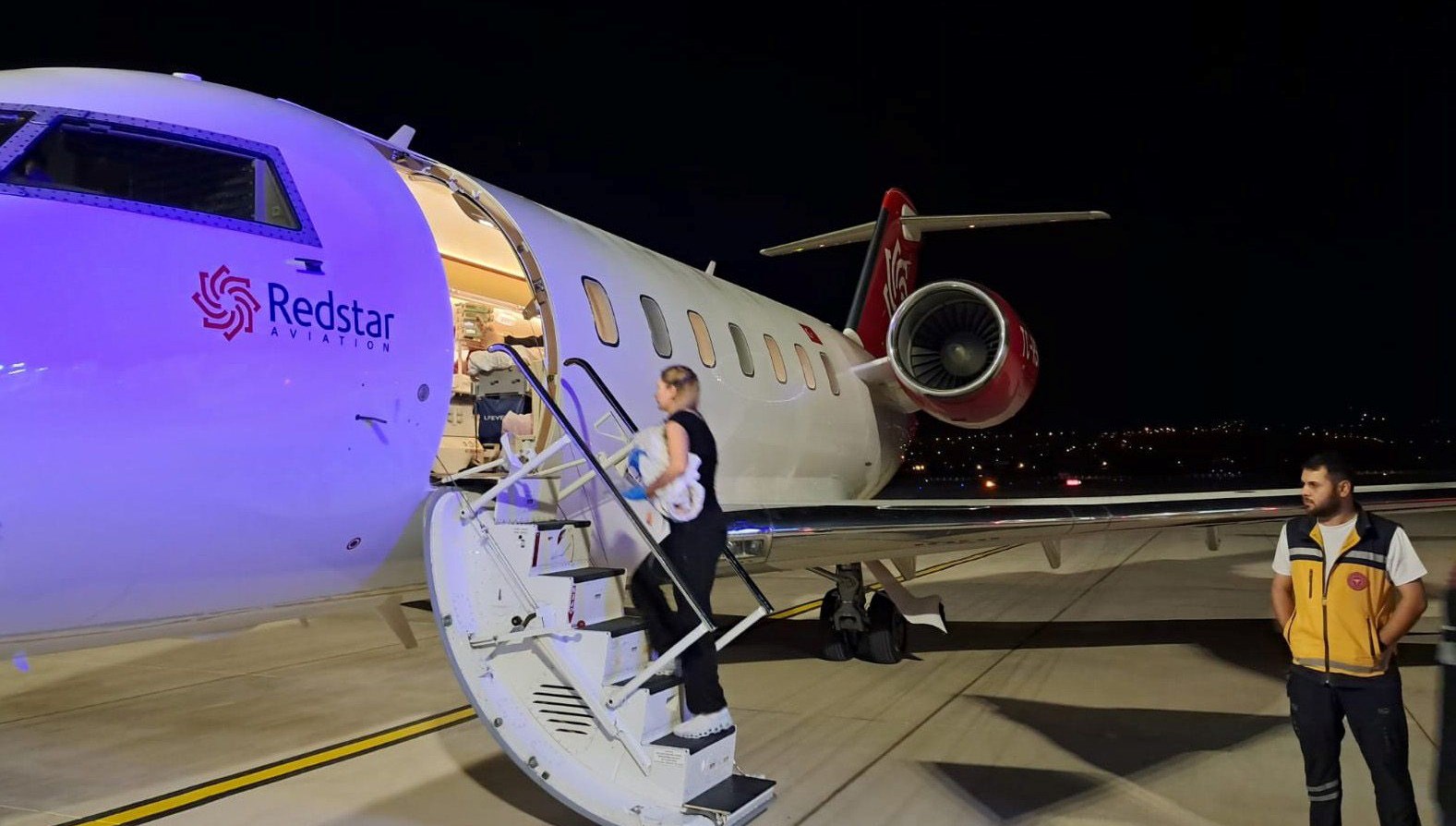 tokatta kalp hastasi bebek ambulans ucakla sevk edildi 1slhbhsk